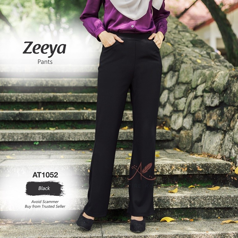 Zeeya Pants AT1052 (Black)