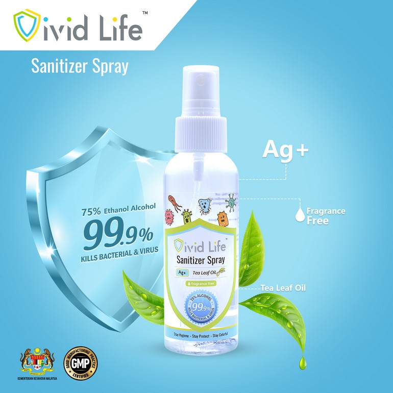 Vivid Life Sanitizer Spray (VL1002)