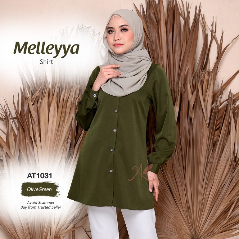 Melleyya Shirt AT1031 (OliveGreen)