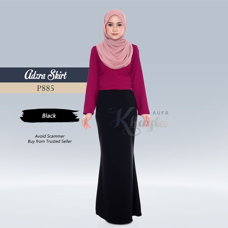 Adzra Skirt P885 (Black)