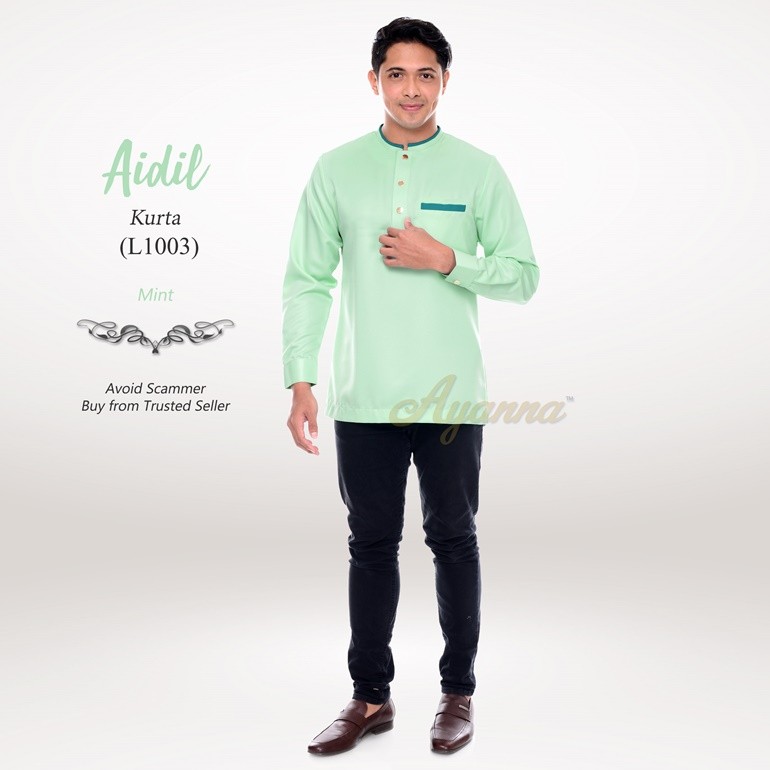 Aidil Kurta L1003 (Mint)