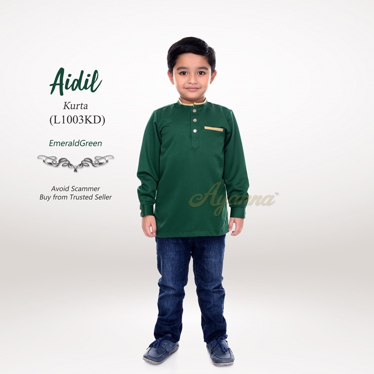 Aidil Kurta L1003KD (EmeraldGreen)