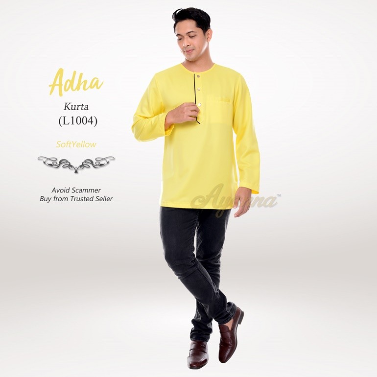 Adha Kurta L1004 (SoftYellow)