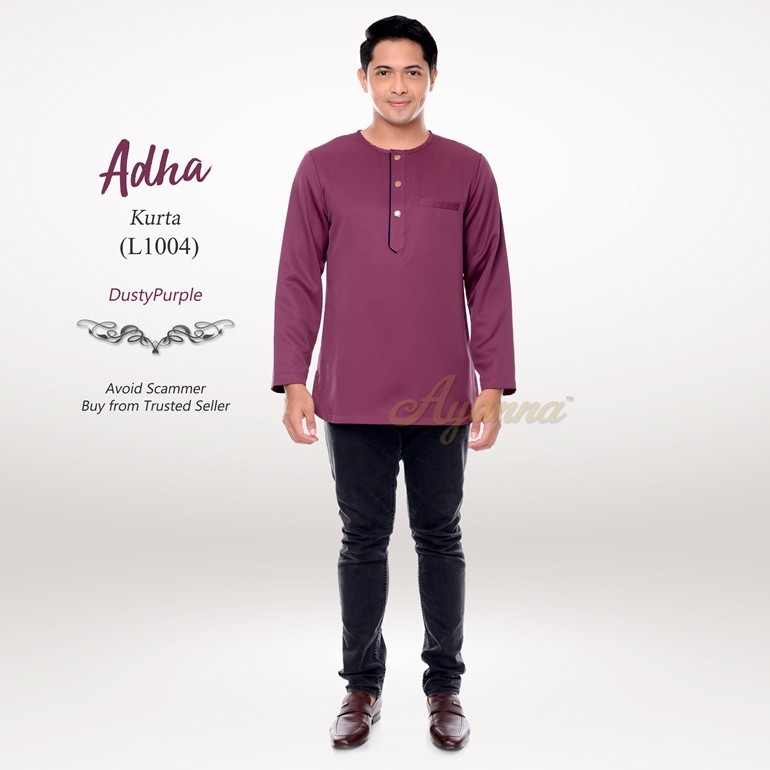 Adha Kurta L1004 (DustyPurple)