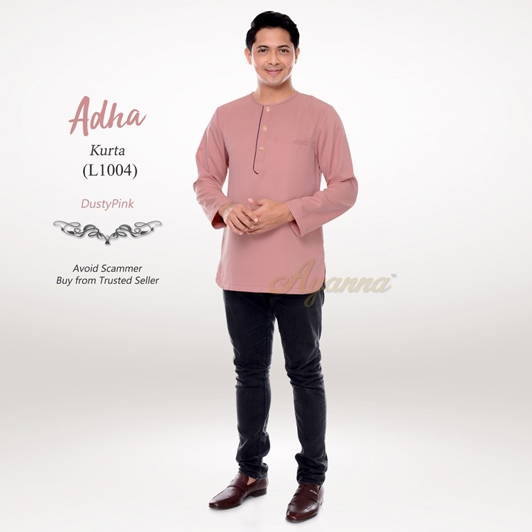 Adha Kurta L1004 (DustyPink)