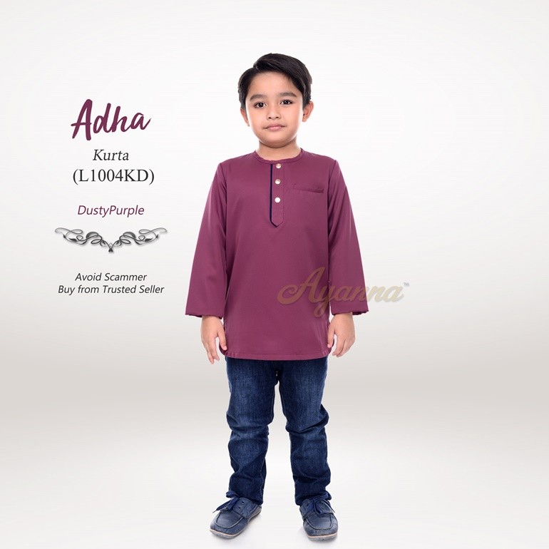 Adha Kurta L1004KD (DustyPurple)