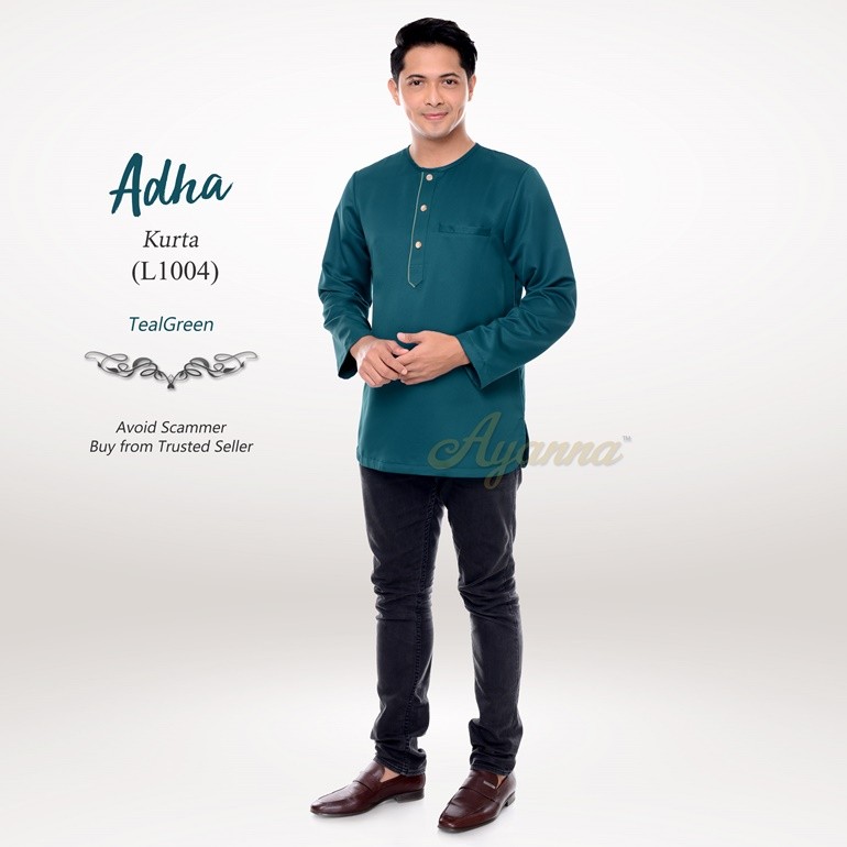 Adha Kurta L1004 (TealGreen)