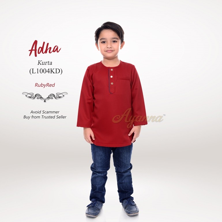 Adha Kurta L1004KD (RubyRed)