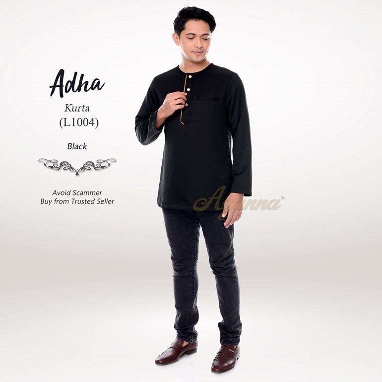 Adha Kurta L1004 (Black)