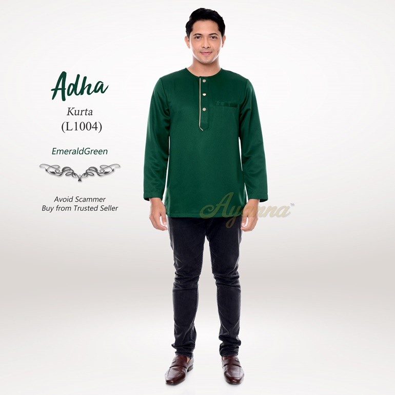 Adha Kurta L1004 (EmeraldGreen)