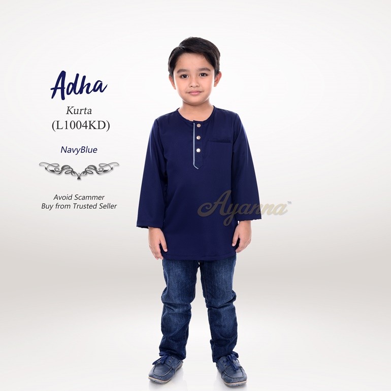 Adha Kurta L1004KD (NavyBlue)