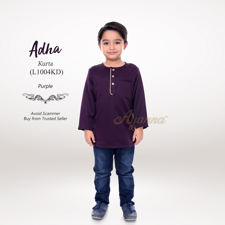 Adha Kurta L1004KD (Purple)