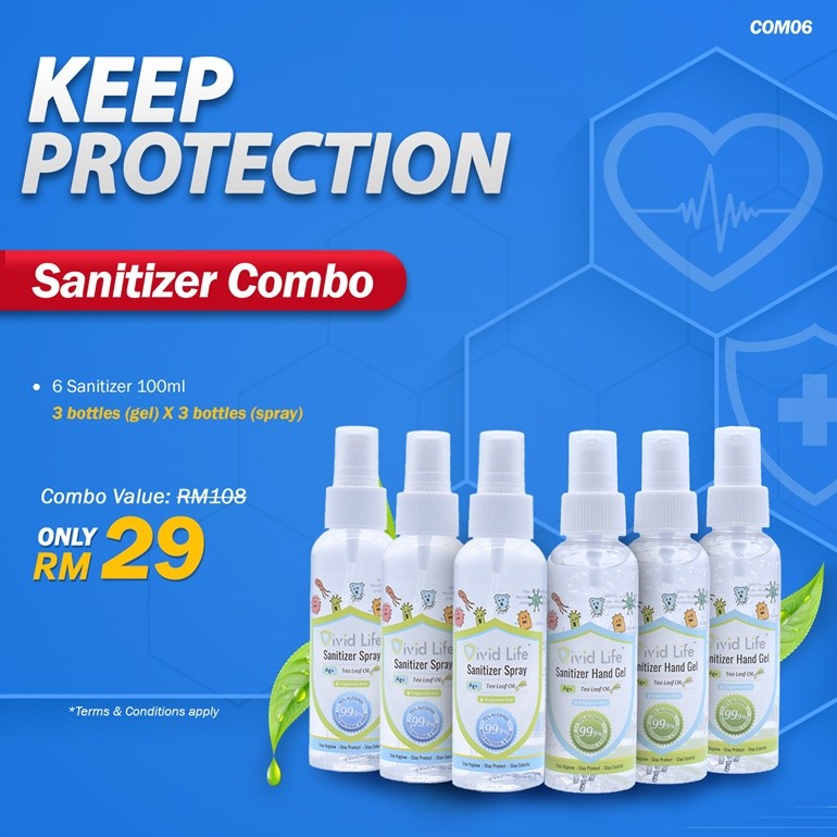 Vivid Life Combo Sanitizer (COM06)