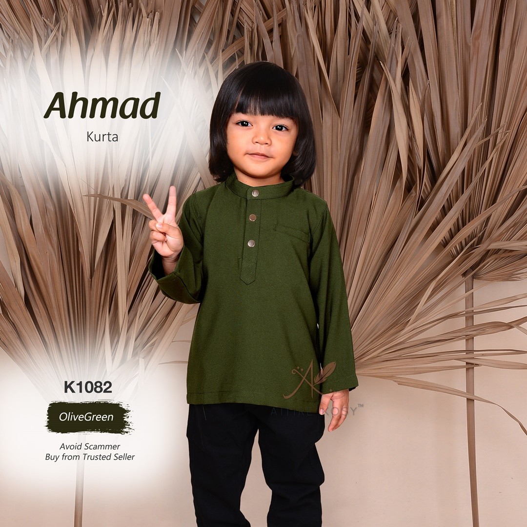 Ahmad Kurta K1082 (OliveGreen)