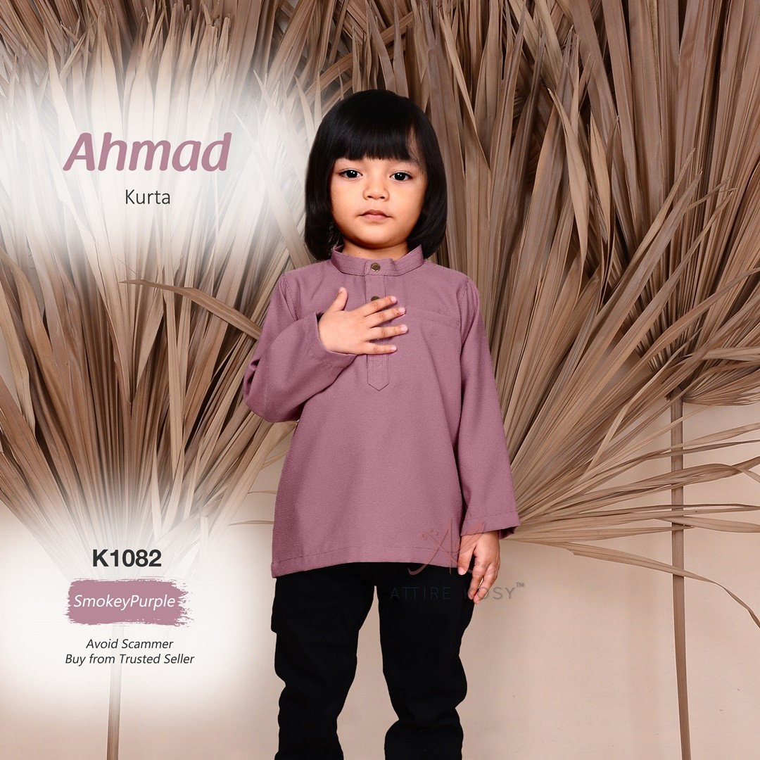 Ahmad Kurta K1082 (SmokeyPurple)