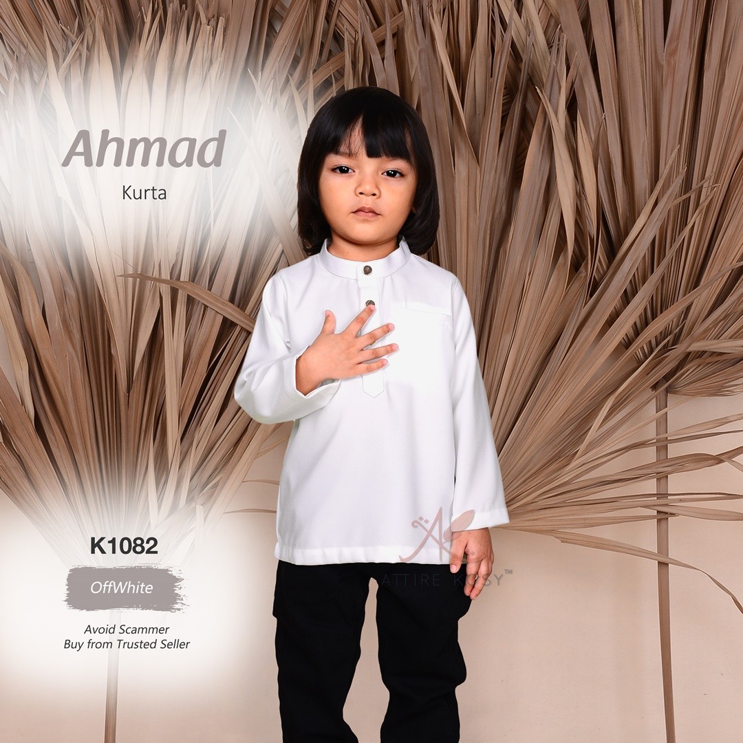 Ahmad Kurta K1082 (OffWhite)