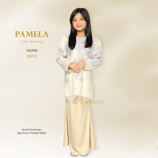 Pamela Lace Kurung 4527KD (Nude) 