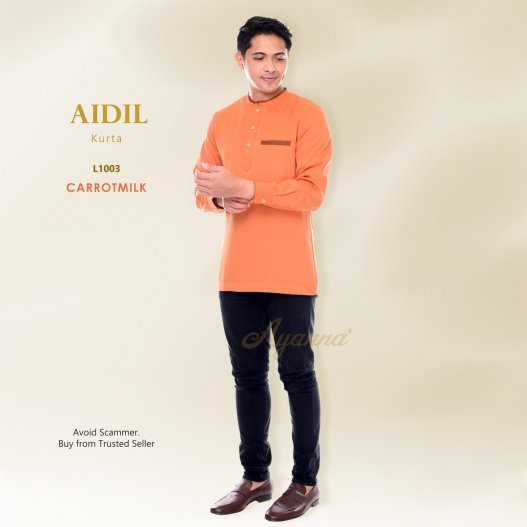 Aidil Kurta L1003 (CarrotMilk) 