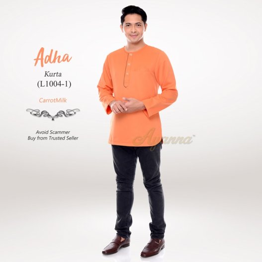 Adha Kurta L1004-1 (CarrotMilk) 