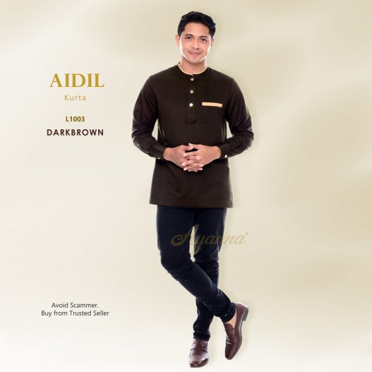 Aidil Kurta L1003 (DarkBrown)