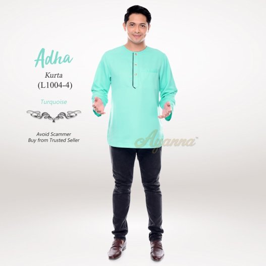 Adha Kurta L1004-4 (Turquoise) 