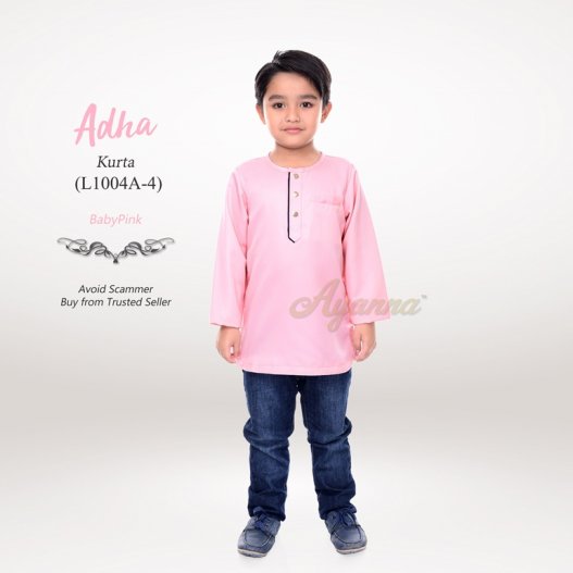 Adha Kurta L1004A-4 (BabyPink)