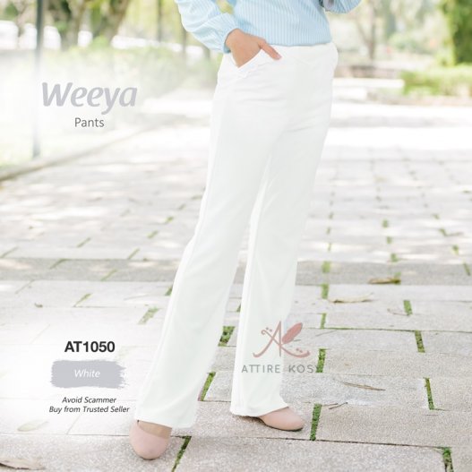 Weeya Pants AT1050 (White) 