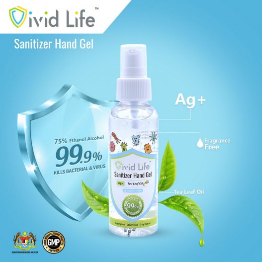 Vivid Life Hand Sanitizer Gel (VL1001)