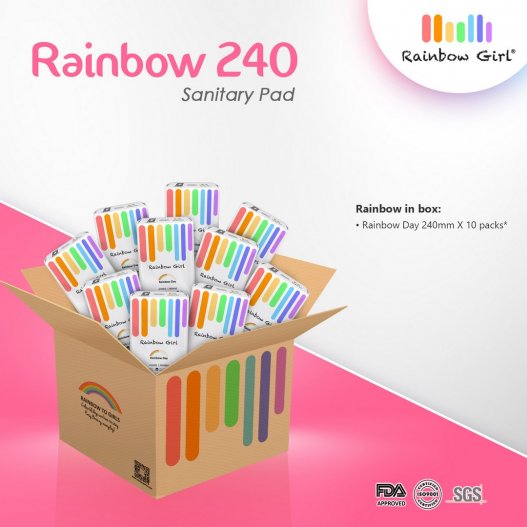 Rainbow 240 Box - 10 packs 