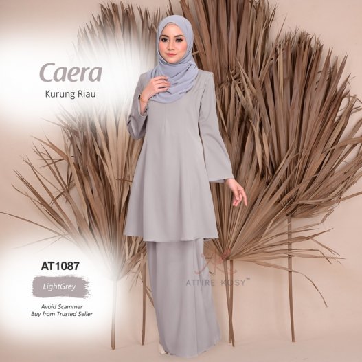 Caera Kurung Riau AT1087 (LightGrey) 