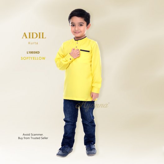 Aidil Kurta L1003KD (Yellow) 
