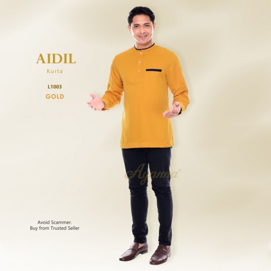 Aidil Kurta L1003 (Gold)