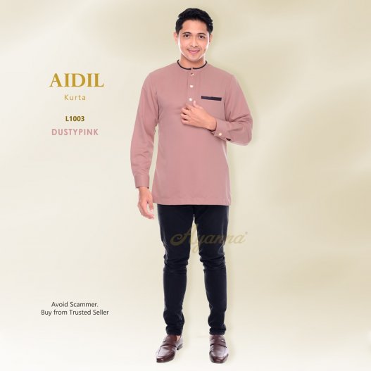 Aidil Kurta L1003 (DustyPink) 