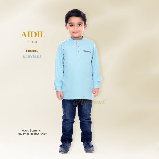 Aidil Kurta L1003KD (BabyBlue) 