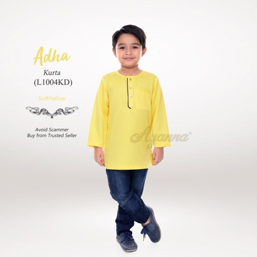 Adha Kurta L1004KD (SoftYellow) 