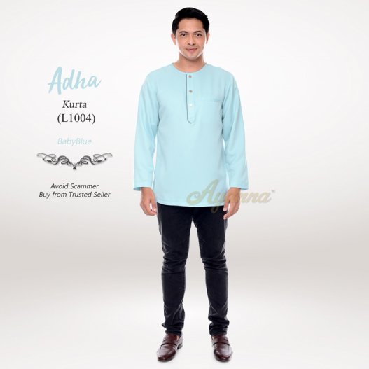 Adha Kurta L1004 (BabyBlue) 