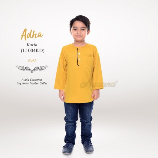 Adha Kurta L1004KD (Gold)