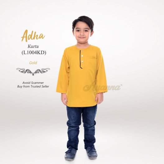 Adha Kurta L1004KD (MustardGold)