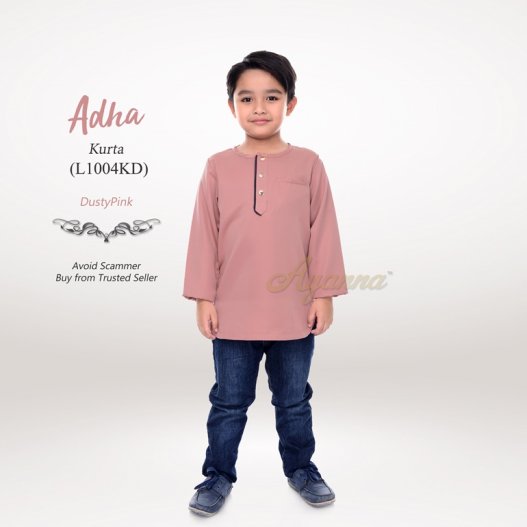 Adha Kurta L1004KD (DustyPink) 