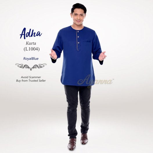 Adha Kurta L1004 (RoyalBlue) 