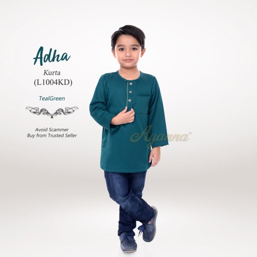 Adha Kurta L1004KD (TealGreen) 