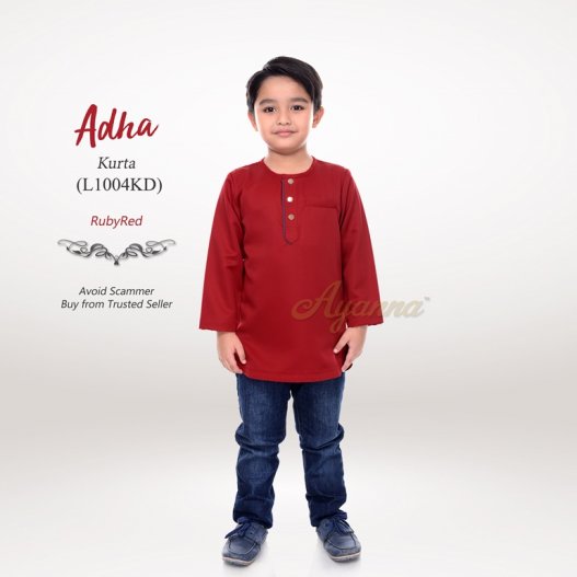 Adha Kurta L1004KD (RubyRed) 