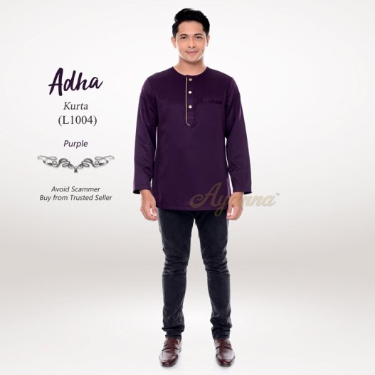 Adha Kurta L1004 (Purple)