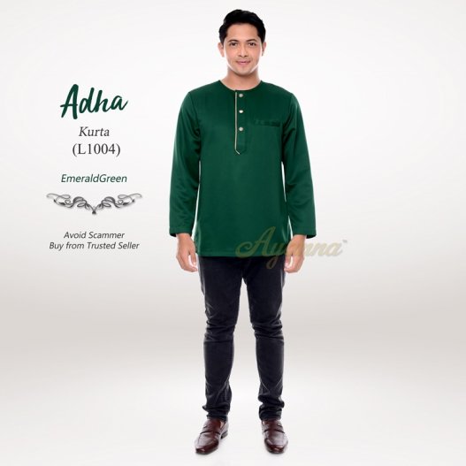 Adha Kurta L1004 (EmeraldGreen) 