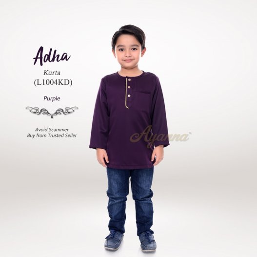 Adha Kurta L1004KD (Purple) 