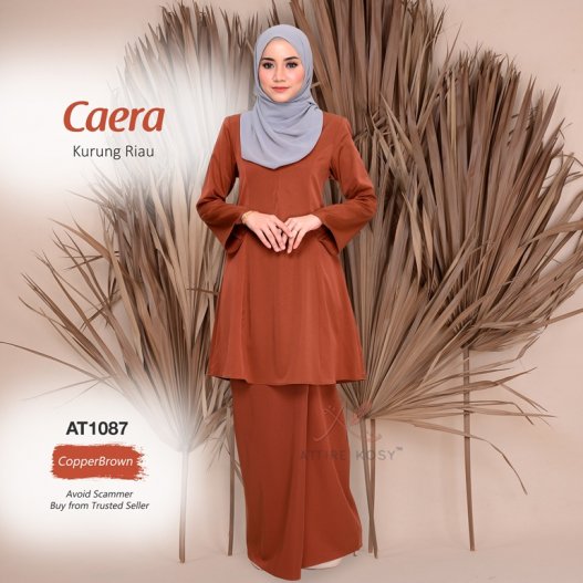 Caera Kurung Riau AT1087 (CopperBrown) 