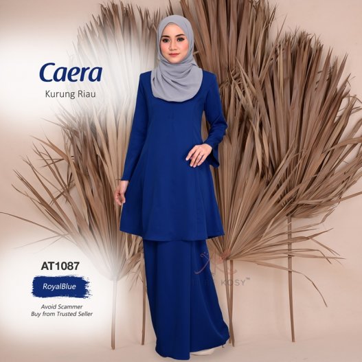 Caera Kurung Riau AT1087 (RoyalBlue) 