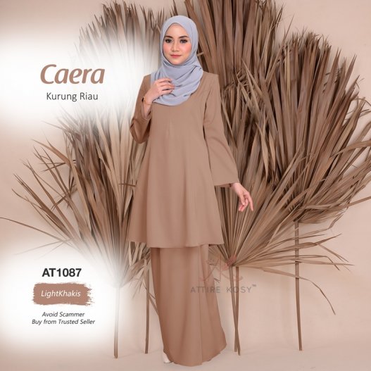 Caera Kurung Riau AT1087 (LightKhakis) 