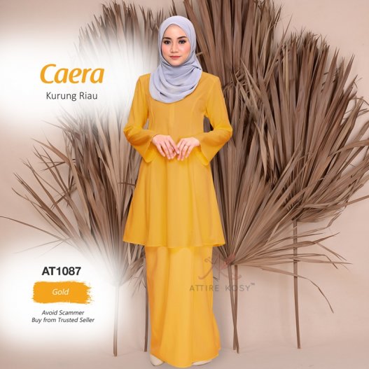 Caera Kurung Riau AT1087 (Gold) 