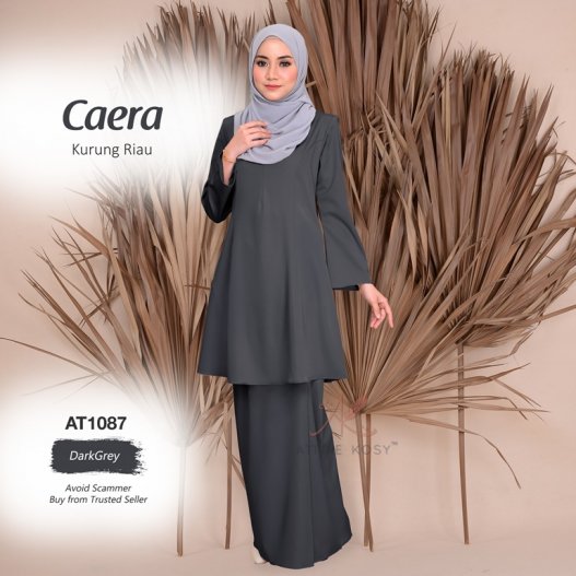 Caera Kurung Riau AT1087 (DarkGrey) 